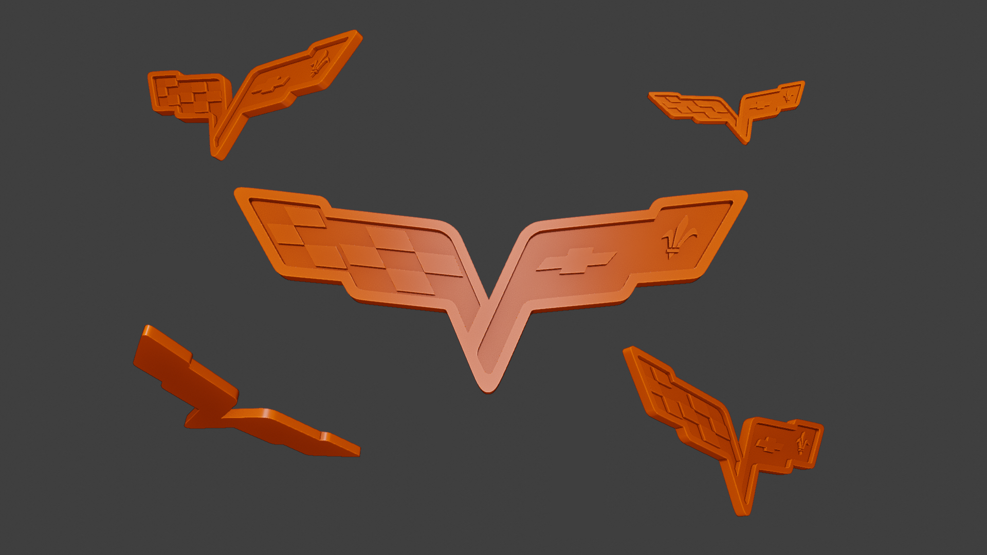chevrolet corvette logo preview image 1